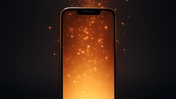 9777BAD COM - Modern phone with glowing screen 9777BAD COM Modern phone with glowing screen